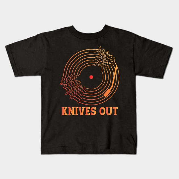 KNIVES OUT (RADIOHEAD) Kids T-Shirt by Easy On Me